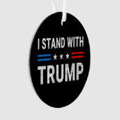 Je Suis Avec Trump American Flag (devant)