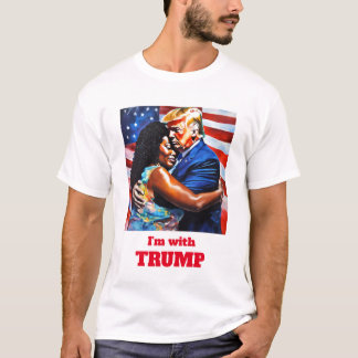 Je suis avec Trump T-shirt Vintage