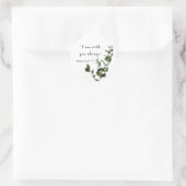 Je Suis Avec Vous Toujours Stickers Vine (Sac)