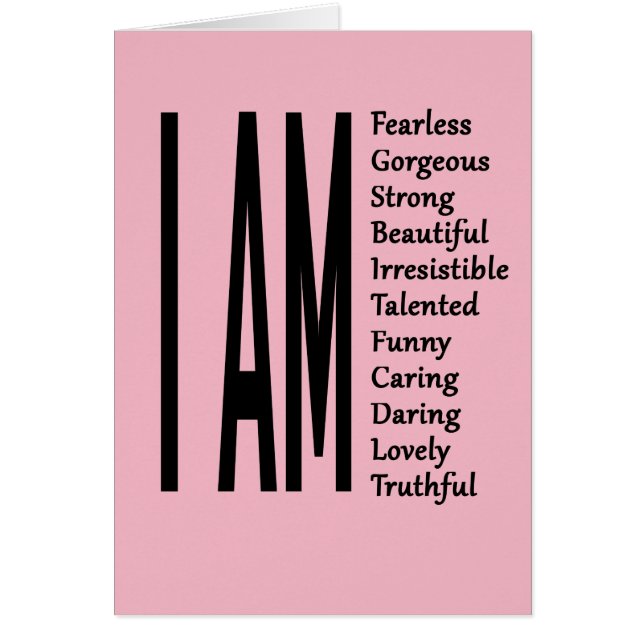 Je suis beau je suis magnifique je suis courageux (Devant)