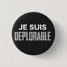 Je Suis betreurenswaardige Button (ronde)