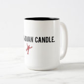 Je suis bougie de Donovan - tasse de café (Devant droit)