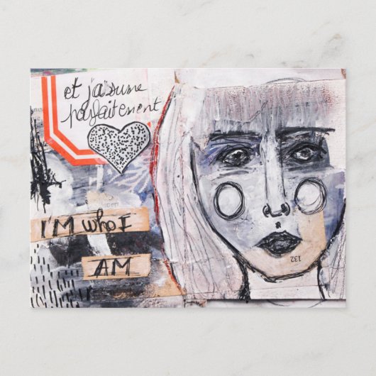 Je suis briefkaart (Voorkant)