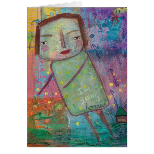 Je suis carte vierge à la maison rentrante (Devant)