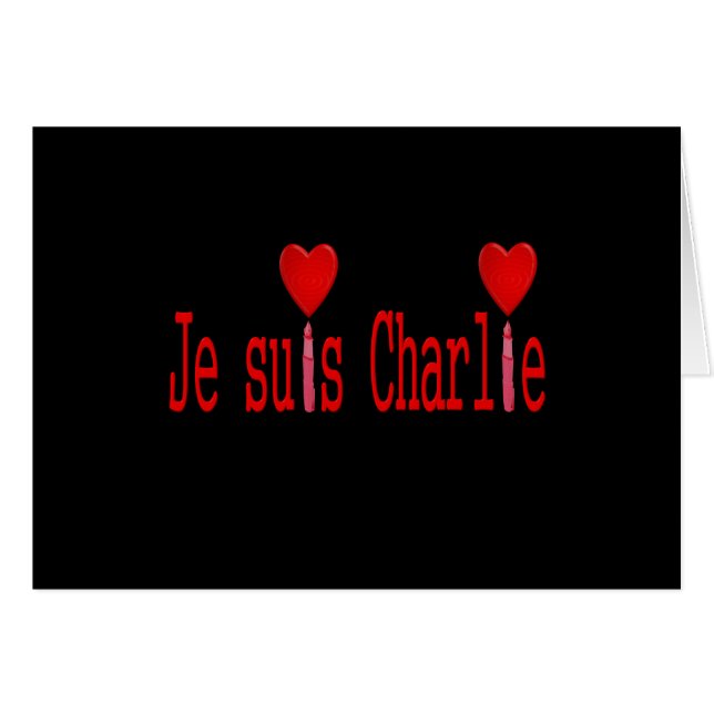 Je suis charlie (Devant horizontal)