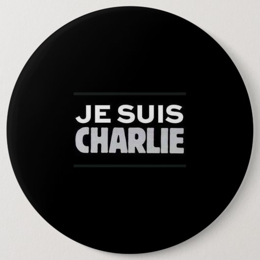 Je suis Charlie badge (Devant)