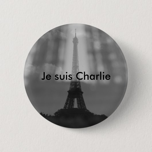 Je Suis Charlie Button (Voorkant)