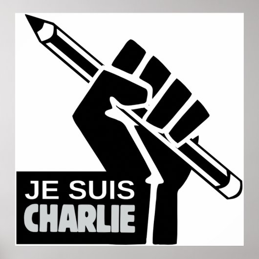 Je suis Charlie Poster (Voorkant)