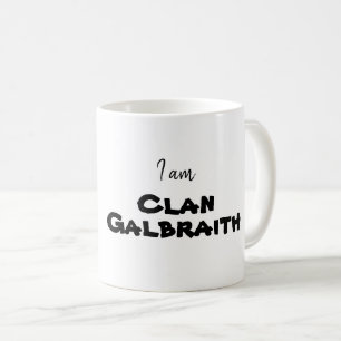 Je suis Clan Galbraith tasses