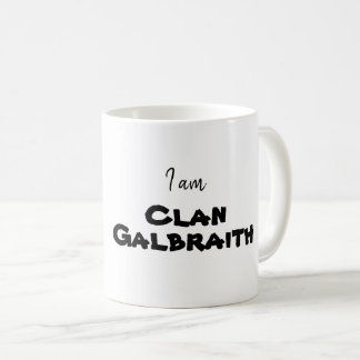 Je suis Clan Galbraith tasses