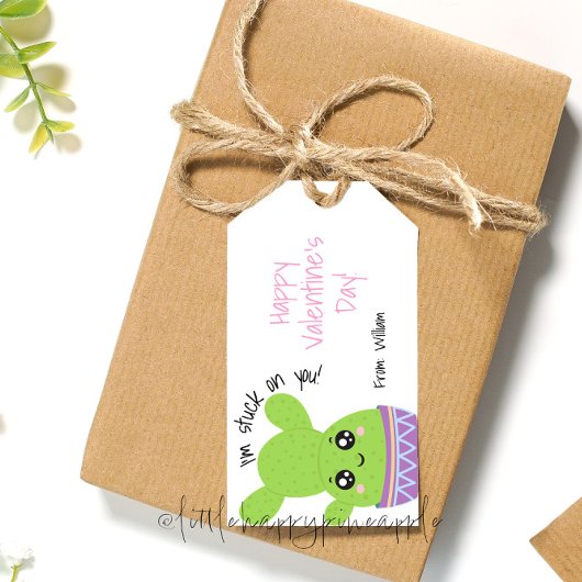 Je suis coincé sur votre étiquette cadeau de Saint