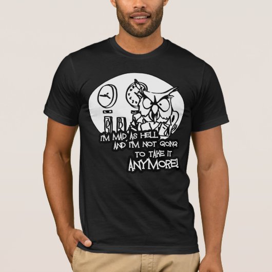 Je suis comme l'enfer T-shirt fou (Devant)