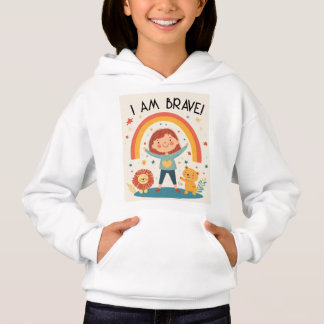 Je Suis Courageux - Sweat - shirt à capuche d'Affi