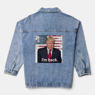 Je suis de retour Président Trump