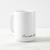 Je suis dehors ici Mug de Birdcage Victorian (Devant gauche)