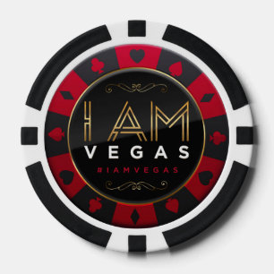 JE SUIS DES JETONS DE POKER DE VEGAS
