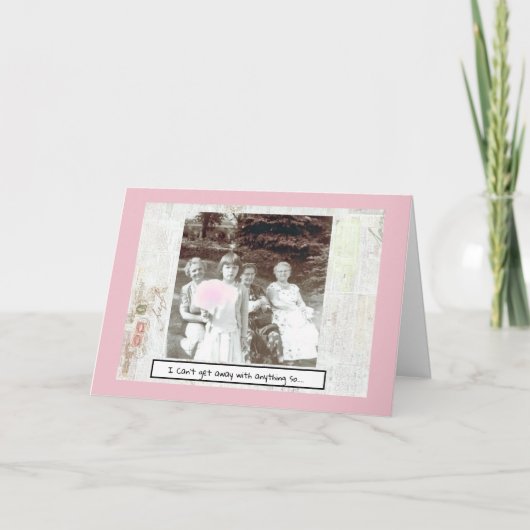 Je suis Désolé Carte (Devant)