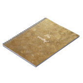 Je suis digne, l'or mélange les carnets spiraux (Côté gauche)
