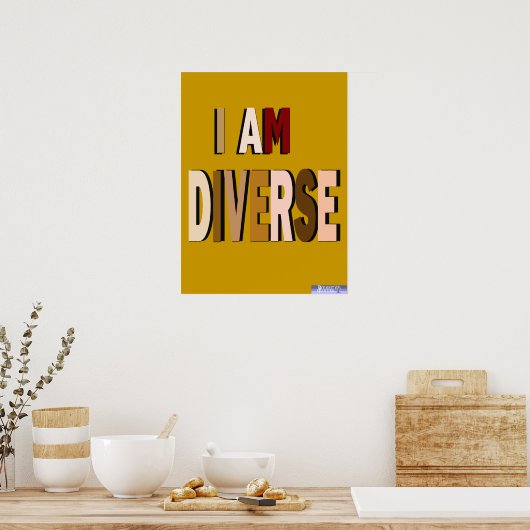 Je Suis Diverse Poster (Cuisine)