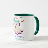 Je suis Dracula Boo Green Mug (Devant droit)