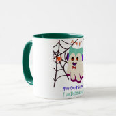 Je suis Dracula Boo Green Mug (Devant gauche)