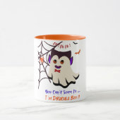 Je suis Dracula Boo Orange Mug (Centre)