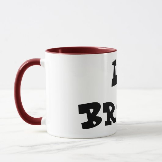 Je suis en rupture sur mesure conception mug drôle (Gauche)