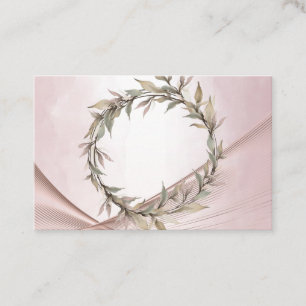 Je Suis Entouré De Dusty Rose Carte de visite