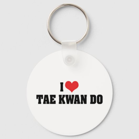 Je suis fan de porte-clés Tae Kwan Do (Recto)