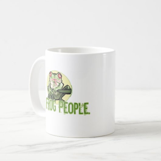 Je suis Frog People. Mug (Devant gauche)