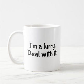 Je suis furieux. Traitez-en. tasse de café