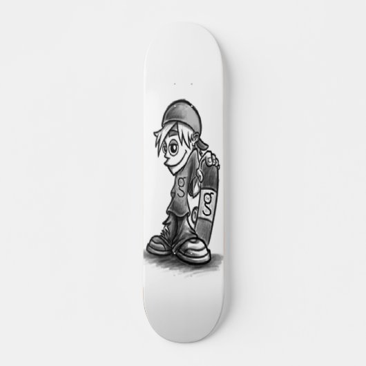 Je suis G Skater Boy Skateboard (Devant)