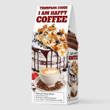 JE SUIS HEUREUX 7 Café, sac de 12oz, torréfaction