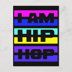 Je suis Hip hop carte postale - personnaliser