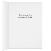 Je Suis Ici Carte De Voeux (Intérieur (Droit))