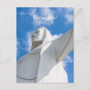 Je Suis Ici Carte Postale de Remerciement