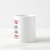 je suis ici tasse de café (Centre)