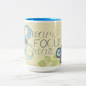 Je suis inspiré - Dream Focus Créer un café Mug (Centre)