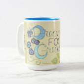 Je suis inspiré - Dream Focus Créer un café Mug (Devant gauche)