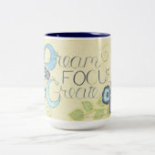Je suis inspiré - Dream Focus Créer un café Mug (Centre)