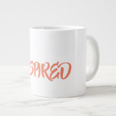 "Je suis... INSPIRÉ" Phrase tasse de café (Devant droit)