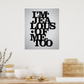 Je suis jaloux de moi aussi - Poster (Cuisine)