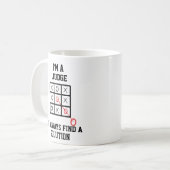 Je Suis Juge Je Trouve Toujours Une Solution Mug (Devant gauche)