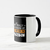 "Je suis juste ici pour la Mug Hobgoblin - Funny L (Devant droit)