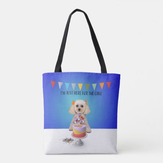 Je suis juste ici pour le Sac fourre-tout de gâtea (Dos)