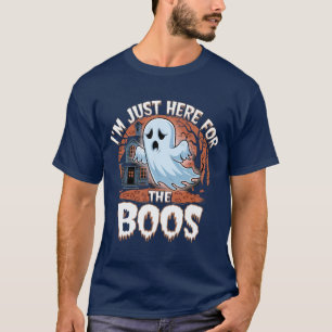 Je suis juste ici pour le T-shirt Boos Ghost