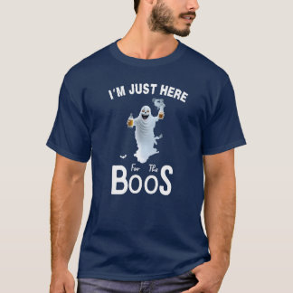 Je suis juste ici pour le T-shirt Boos par PLF