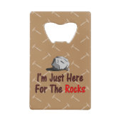 Je suis juste ici pour les roches (Dos)