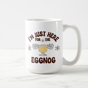 Je suis juste là pour la Mug Eggnog
