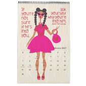 Je suis juste Sayin 2023 Calendrier 11" x 17" (Feb 2027)